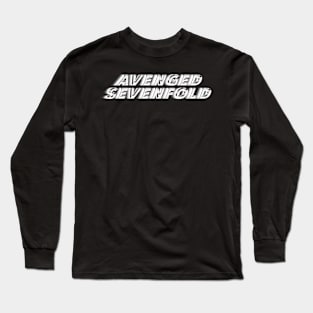 avenged speed font Long Sleeve T-Shirt